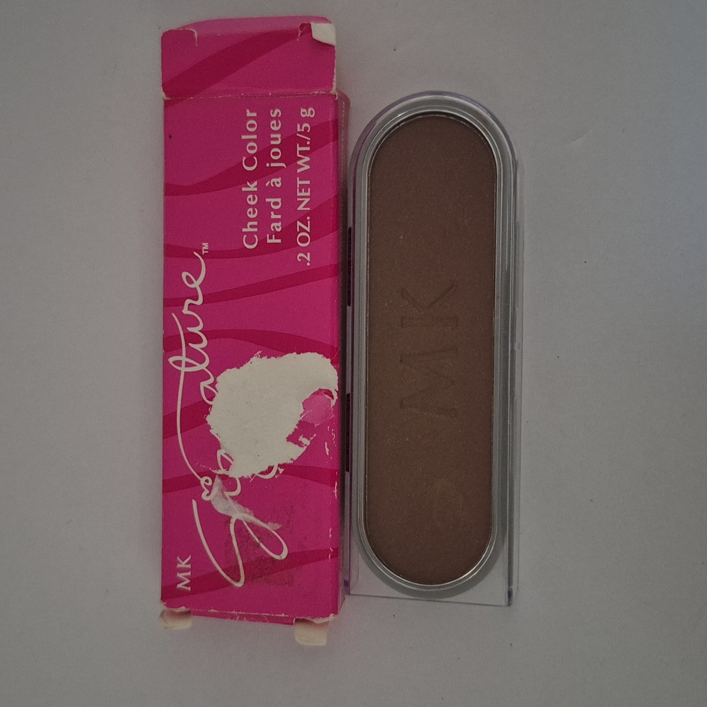 Vintage Mary Kay MK Signature Cheek Color Burnished Bronze 8900 Italy